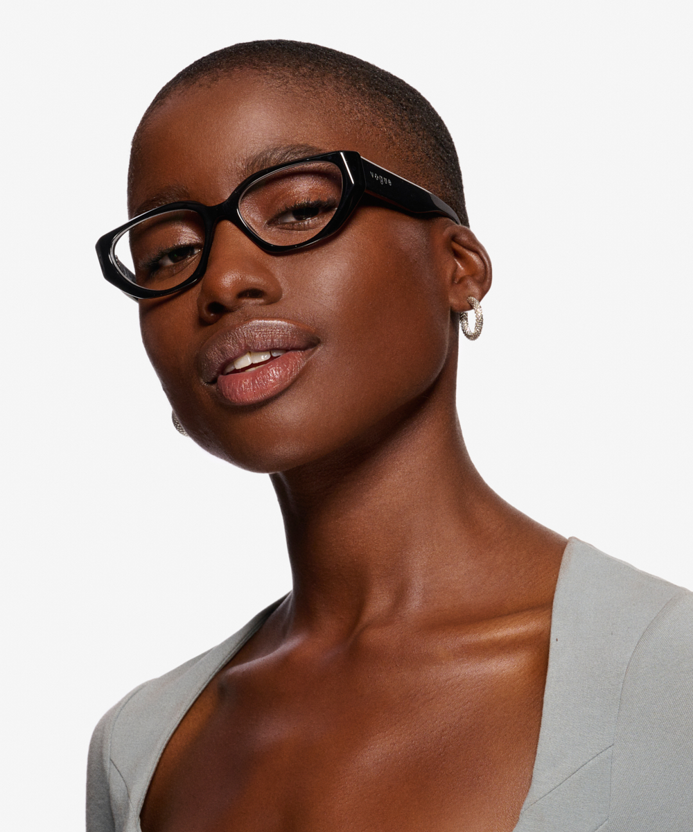 Vogue Eyewear VO5439 Cat Eye Black Frame Eyeglasses Eyebuydirect