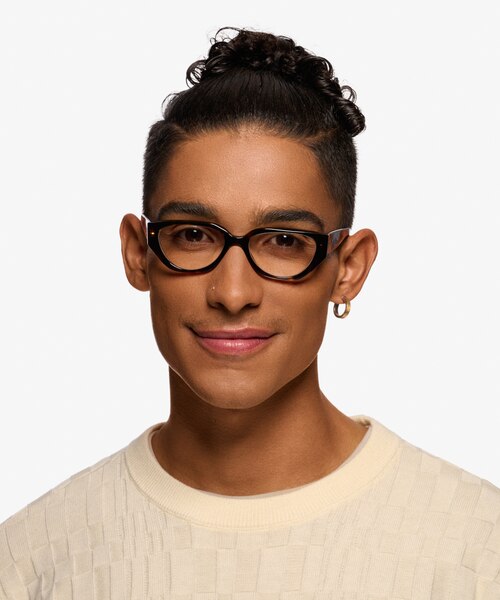 Vogue Eyewear VO5439 Dark Tortoise AcetateEyeglass Frames for Men from EyeBuyDirect