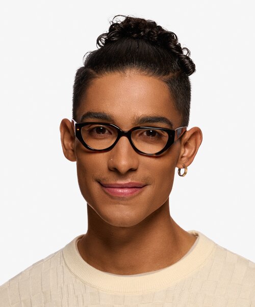 Vogue Eyewear VO5439 Dark Tortoise AcetateEyeglass Frames for Men from EyeBuyDirect