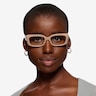 Vogue Eyewear VO5441 Full Beige AcetateEyeglass Frames for Women from EyeBuyDirect
