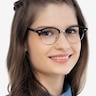 Ray-Ban RB4246V Clubround Black Acetate-metalEyeglass Frames for Women from EyeBuyDirect