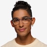 Ray-Ban RB5398 Hawkeye Black Clear AcetateEyeglass Frames for Men from EyeBuyDirect