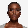Ray-Ban RB5398 Hawkeye Black Clear AcetateEyeglass Frames for Women from EyeBuyDirect