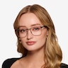 Ray-Ban RB6363 Matte Black MetalEyeglass Frames for Women from EyeBuyDirect