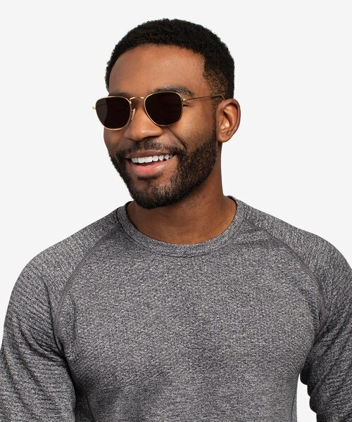 Ray-Ban RB3857 Frank Legend Gold MetalSunglass Frames for Men from EyeBuyDirect