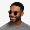 Ray-Ban RB3857 Frank Silver MetalSunglass Frames for Men from EyeBuyDirect