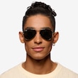 Ray-Ban RB3025 Aviator Gold MetalSunglass Frames for Men from EyeBuyDirect