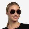 Ray-Ban RB3025 Aviator Black MetalSunglass Frames for Women from EyeBuyDirect