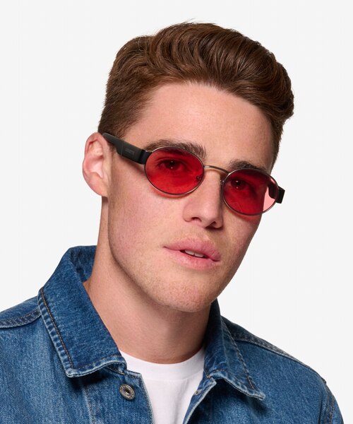 ARNETTE Lars Matte Brushed Gunmetal MetalSunglass Frames for Men from EyeBuyDirect