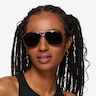 ARNETTE Holboxx Brushed Gunmetal MetalSunglass Frames for Women from EyeBuyDirect