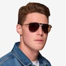 ARNETTE Holboxx Matte Brown MetalSunglass Frames for Men from EyeBuyDirect