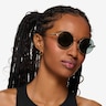 ARNETTE Drophead Brushed Light Gold MetalSunglass Frames for Women from EyeBuyDirect