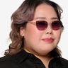 Vogue Eyewear VO4233S Rose Gold MetalSunglass Frames for Women from EyeBuyDirect