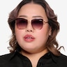 Vogue Eyewear VO4234S Violet MetalSunglass Frames for Women from EyeBuyDirect