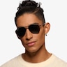 Oakley Contrail Satin Black MetalSunglass Frames for Men from EyeBuyDirect