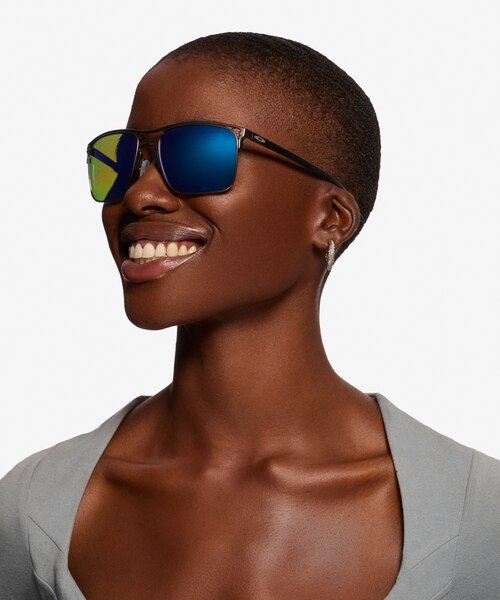 Oakley Holbrook Ti Matte Gunmetal TitaniumSunglass Frames for Women from EyeBuyDirect