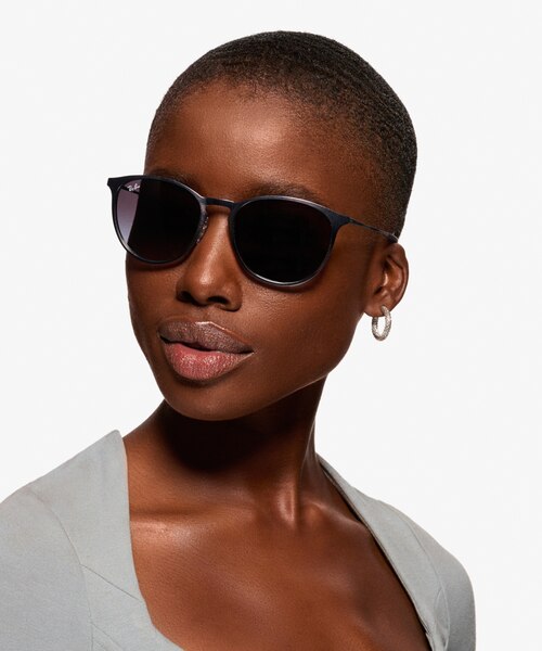 Ray-Ban RB3539 Metallic Gray MetalSunglass Frames for Women from EyeBuyDirect