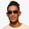 Ray-Ban RB3636 Silver MetalSunglass Frames for Men from EyeBuyDirect