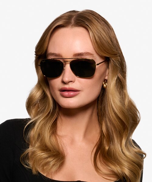 Ray-Ban RB3636 Legend Gold MetalSunglass Frames for Women from EyeBuyDirect