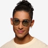 Ray-Ban RB3681 Gunmetal MetalSunglass Frames for Men from EyeBuyDirect