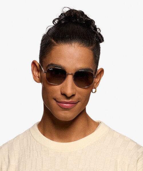 Ray-Ban RB3682 Silver MetalSunglass Frames for Men from EyeBuyDirect