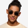 Ray-Ban RB3447 Round Gold MetalSunglass Frames for Men from EyeBuyDirect