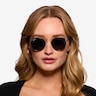 Ray-Ban RB3447 Round Gold MetalSunglass Frames for Women from EyeBuyDirect