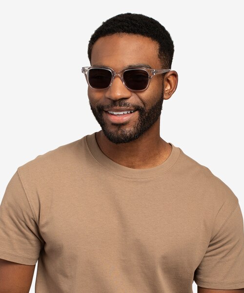 Ray-Ban RB4323 Transparent PlasticSunglass Frames for Men from EyeBuyDirect