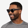 Ray-Ban State Street Gray On Transparent Blue AcetateSunglass Frames for Men from EyeBuyDirect