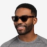 Ray-Ban Caribbean Striped Havana AcetateSunglass Frames for Men from EyeBuyDirect