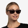 Ray-Ban Caribbean Striped Gray AcetateSunglass Frames for Women from EyeBuyDirect