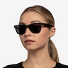 Ray-Ban RB2140 Wayfarer Black AcetateSunglass Frames for Women from EyeBuyDirect