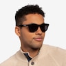 Oakley Frogskins Polished Black PlasticSunglass Frames for Men from EyeBuyDirect