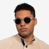 Oakley Latch Matte Clear PlasticSunglass Frames for Men from EyeBuyDirect