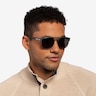Oakley Latch Beta Matte Gray Ink PlasticSunglass Frames for Men from EyeBuyDirect