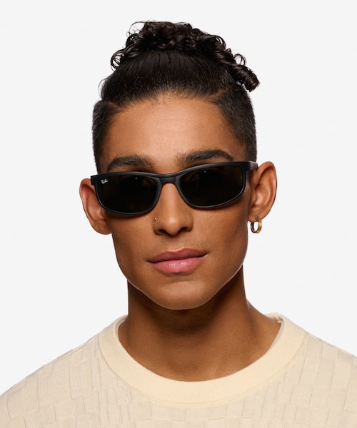 Ray-Ban RB2027 Predator Black PlasticSunglass Frames for Men from EyeBuyDirect