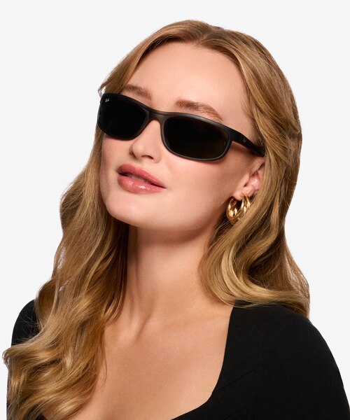 Ray-Ban RB2027 Predator Black PlasticSunglass Frames for Women from EyeBuyDirect