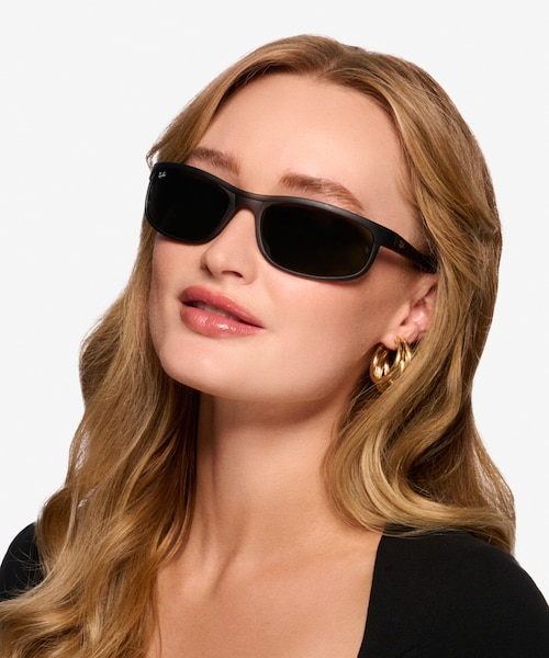 Ray-Ban RB2027 Predator Black PlasticSunglass Frames for Women from EyeBuyDirect