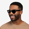 Ray-Ban RB2132 Wayfarer Matte Black PlasticSunglass Frames for Men from EyeBuyDirect