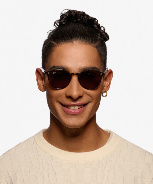 Ray-Ban RB2180 Tortoise AcetateSunglass Frames for Men from EyeBuyDirect
