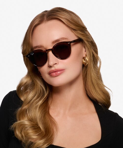 Ray-Ban RB2180 Tortoise AcetateSunglass Frames for Women from EyeBuyDirect