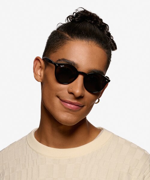 Ray-Ban RB2180 Black AcetateSunglass Frames for Men from EyeBuyDirect