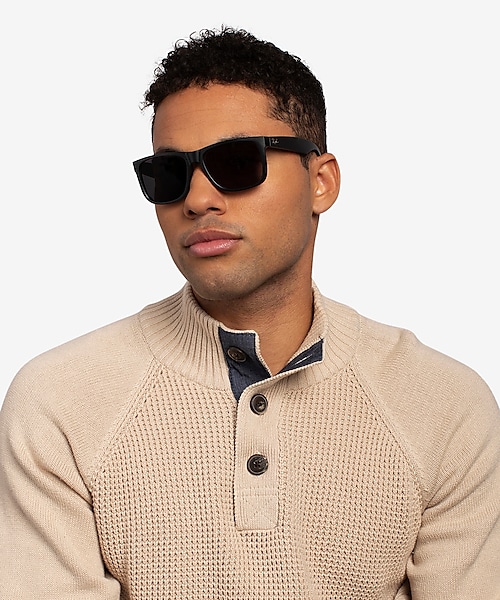 Ray-Ban Justin - Square Frame Sunglasses For Men |