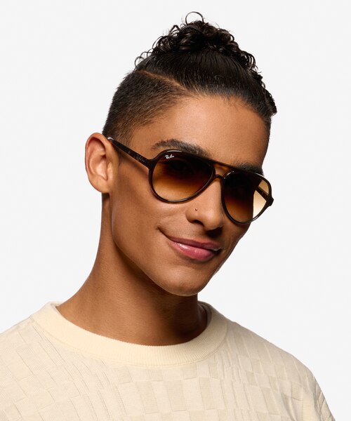 Ray-Ban RB4125 Tortoise PlasticSunglass Frames for Men from EyeBuyDirect