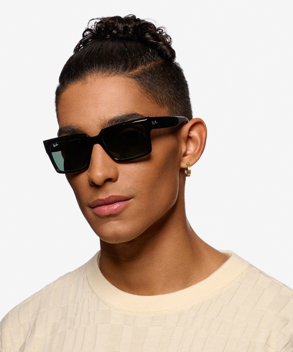 Ray ban rectangulaire online homme