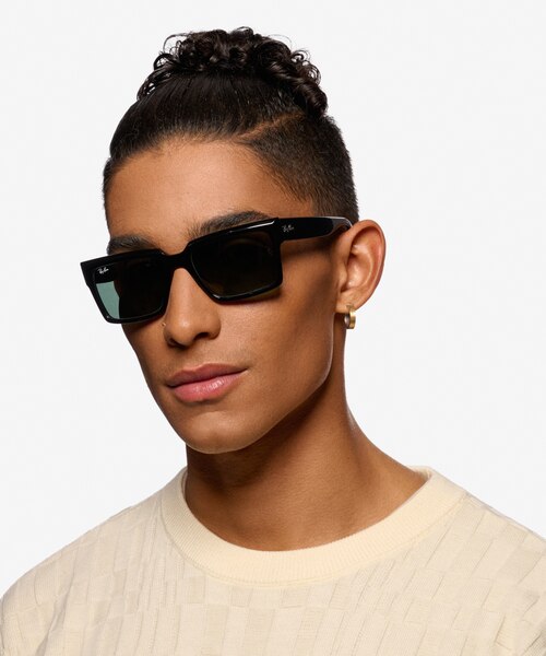 RAY-BAN RB2191 Black AcetateSunglass Frames for Men from EyeBuyDirect