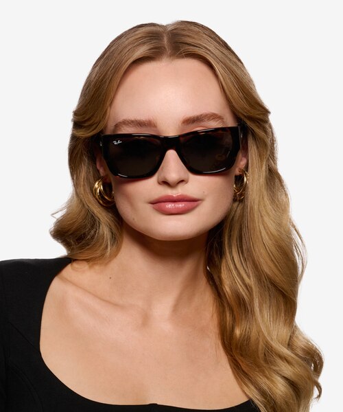 Ray-Ban RB2187 Tortoise AcetateSunglass Frames for Women from EyeBuyDirect
