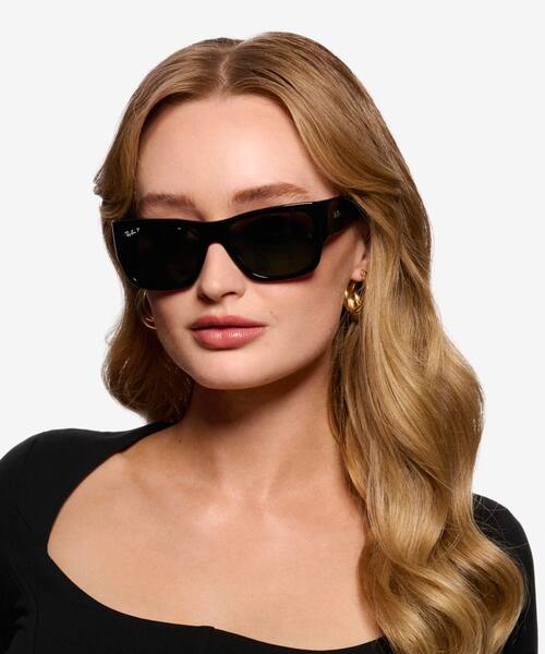 Black Ray-Ban RB2187 -  Acetate Sunglasses