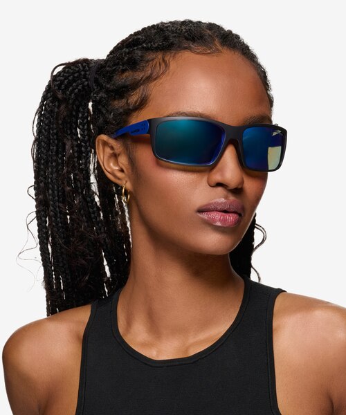 ARNETTE Fastball 2.0 Matte Black PlasticSunglass Frames for Women from EyeBuyDirect