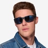 ARNETTE Bushwick Black PlasticSunglass Frames for Men from EyeBuyDirect